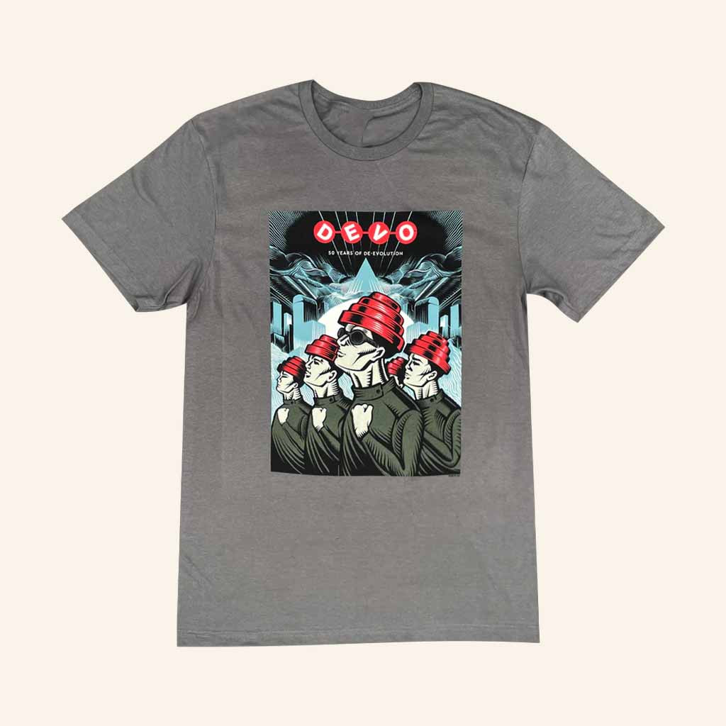 Devo Merch 50 Years Of De Evolution T-Shirt Best Christmas Gifts For Husband Devo Merch 50 Years Of De Evolution T-Shirt Best Christmas Gifts For Husband