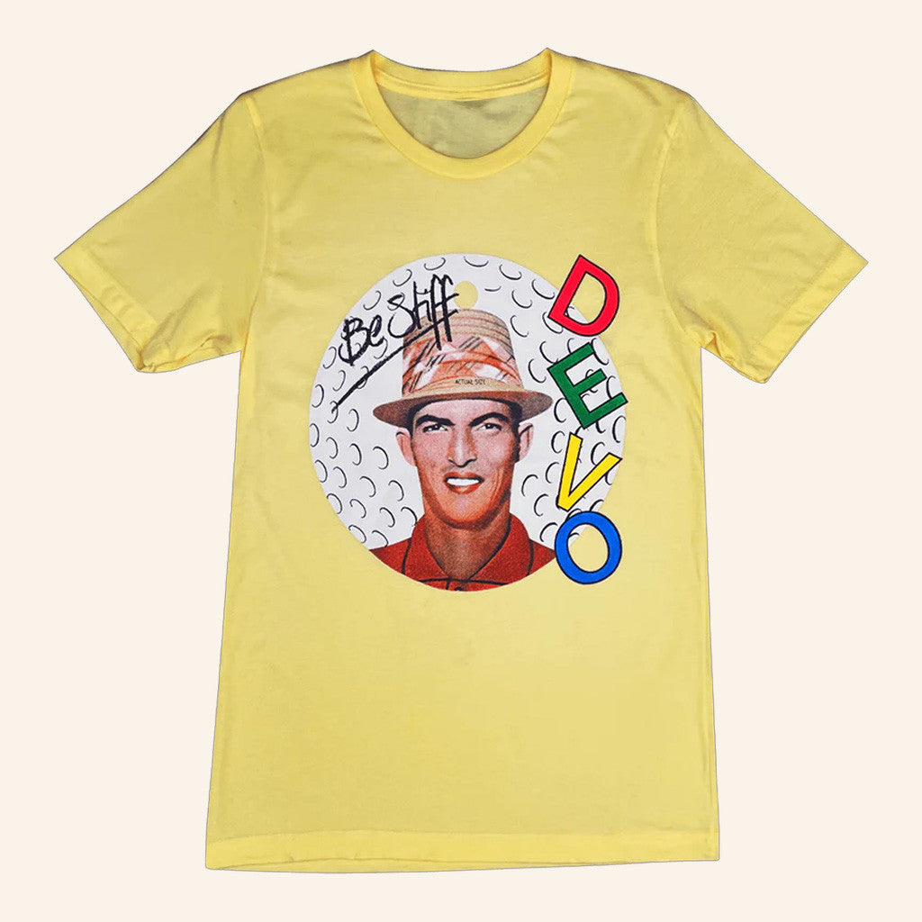Devo Merch Be Stiff Yellow Chi Chi T-Shirt Gifts For Besties Devo Merch Be Stiff Yellow Chi Chi T-Shirt Gifts For Besties