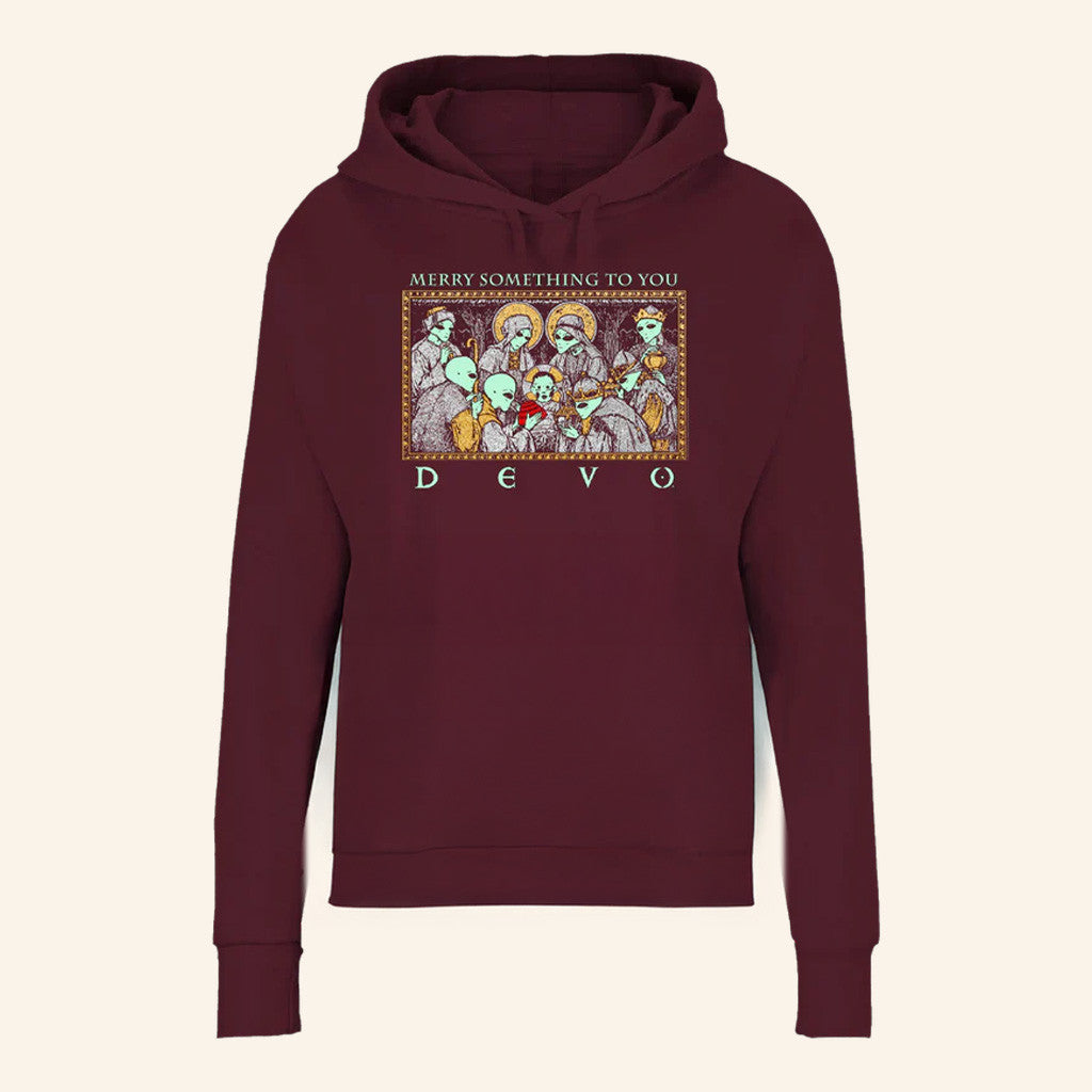 Devo Merch DEVOlved Nativity Hoodie Best Gifts For Besties