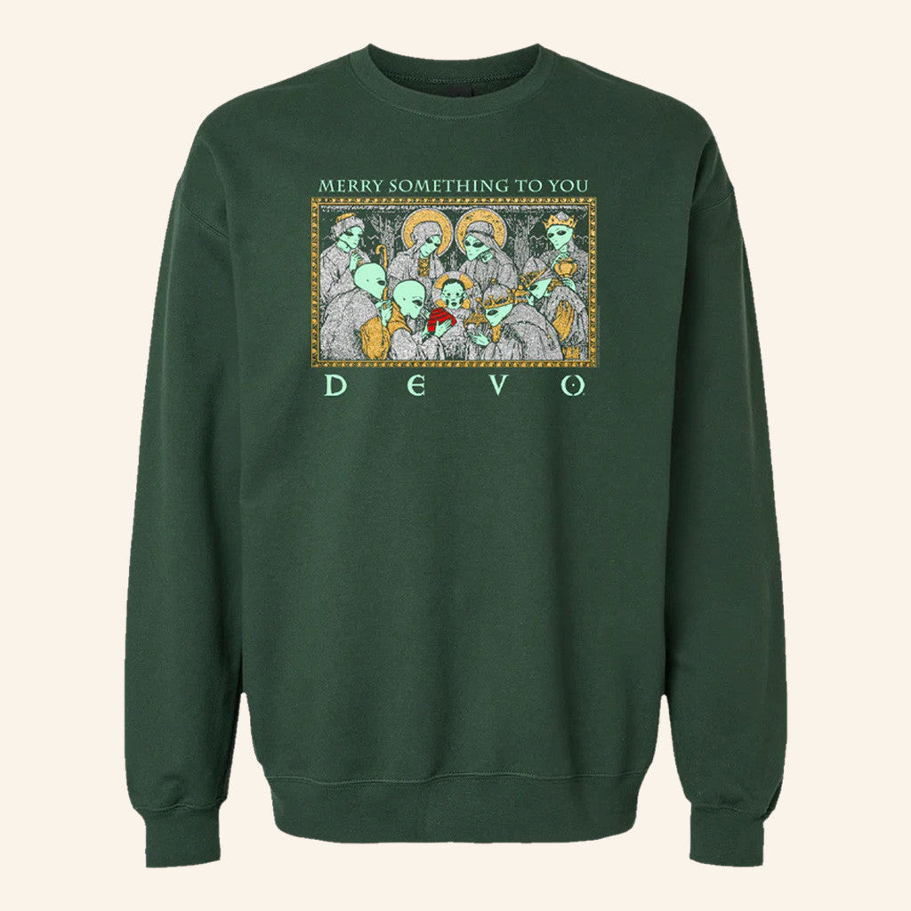 Devo Merch DEVOlved Nativity Sweatshirt Best Gifts For Besties