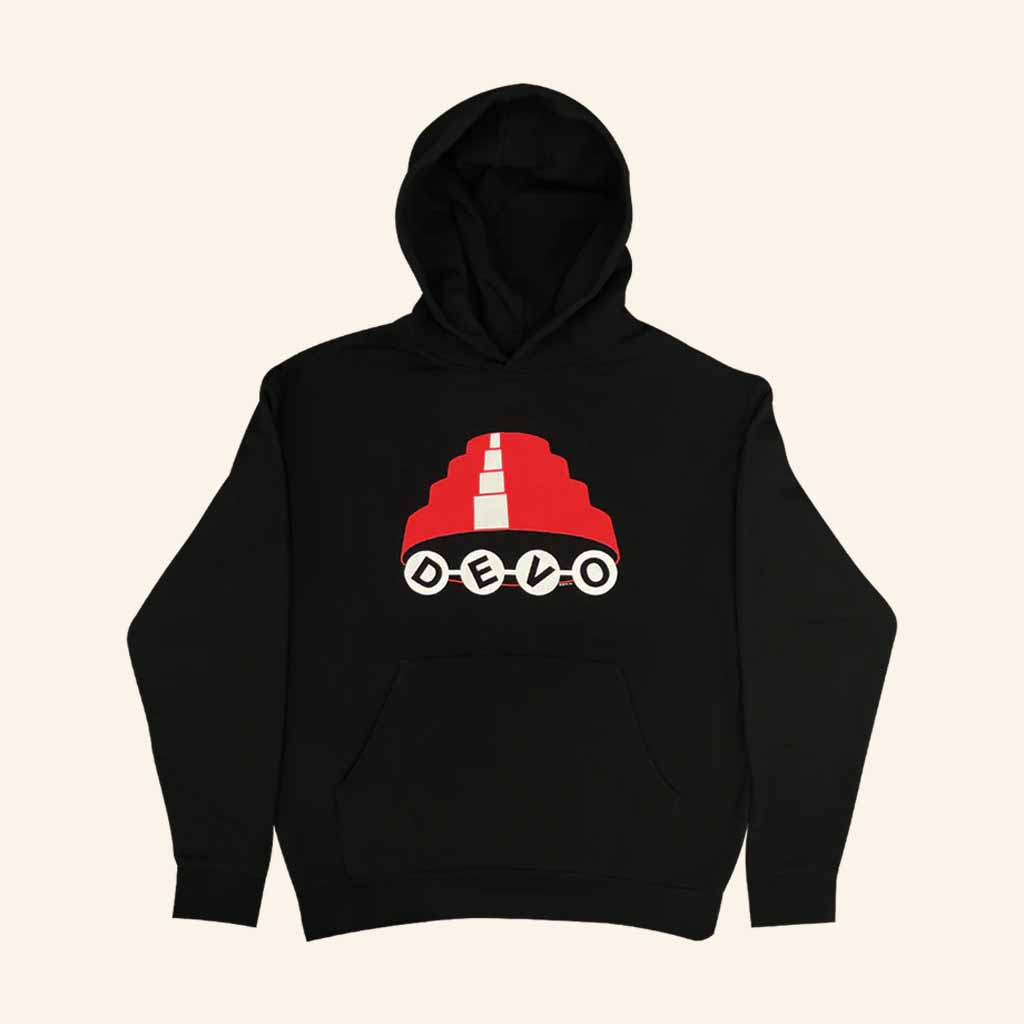 Devo Merch Dome Black Hoodie Unique Christmas Present Ideas For Him Devo Merch Dome Black Hoodie Unique Christmas Present Ideas For Him