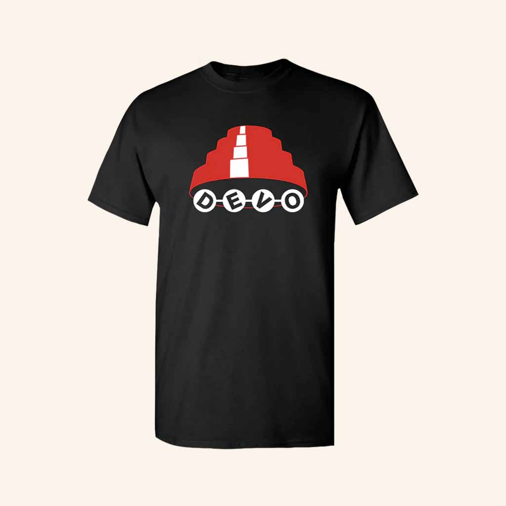 Devo Merch Dome Black T-Shirt Cool Christmas Present Ideas For Friend Devo Merch Dome Black T-Shirt Cool Christmas Present Ideas For Friend