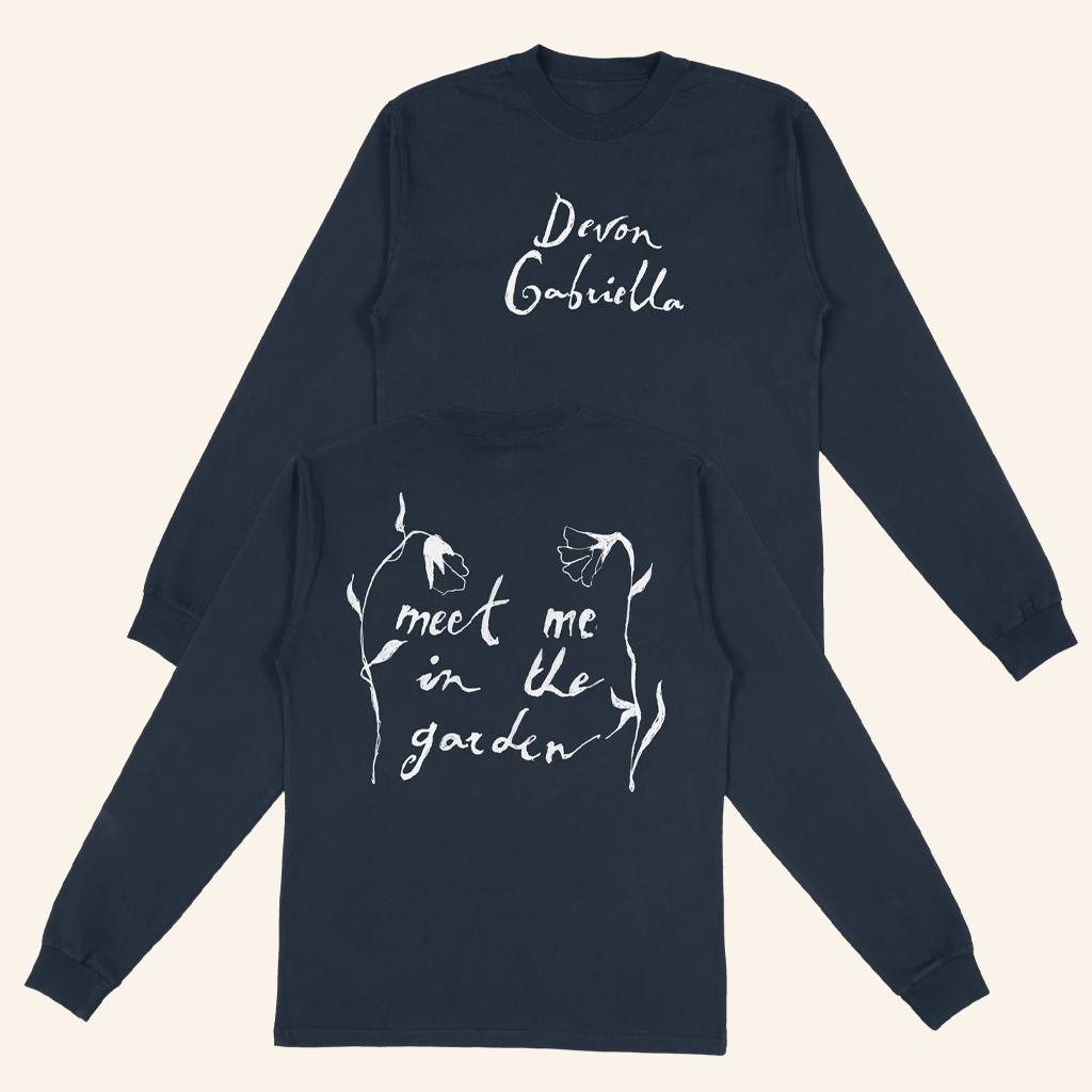 Devon Gabriella Merch Meet Me In The Garden Long Sleeve T-Shirt Xmas Gifts For Him Devon Gabriella Merch Meet Me In The Garden Long Sleeve T-Shirt Xmas Gifts For Him