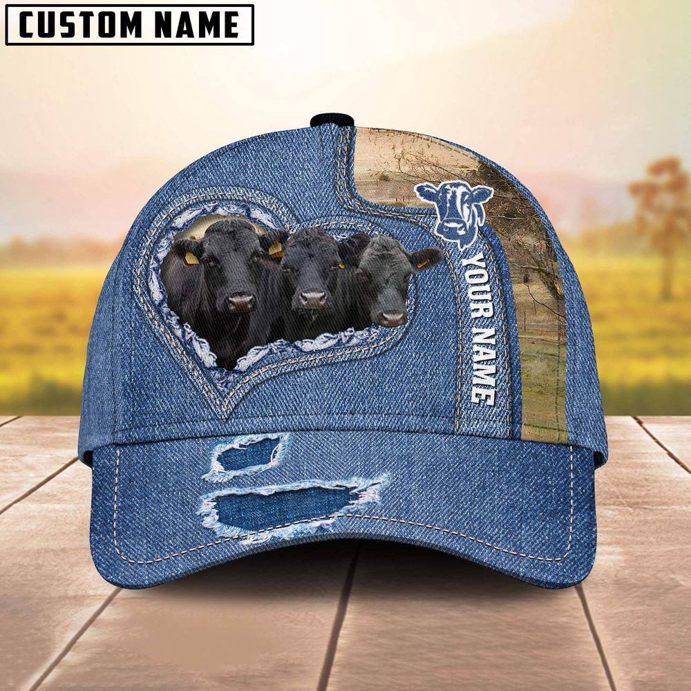 Dexter Customized Name Denim Cap Farm Cap Farmer Baseball Cap Gift For Farmer