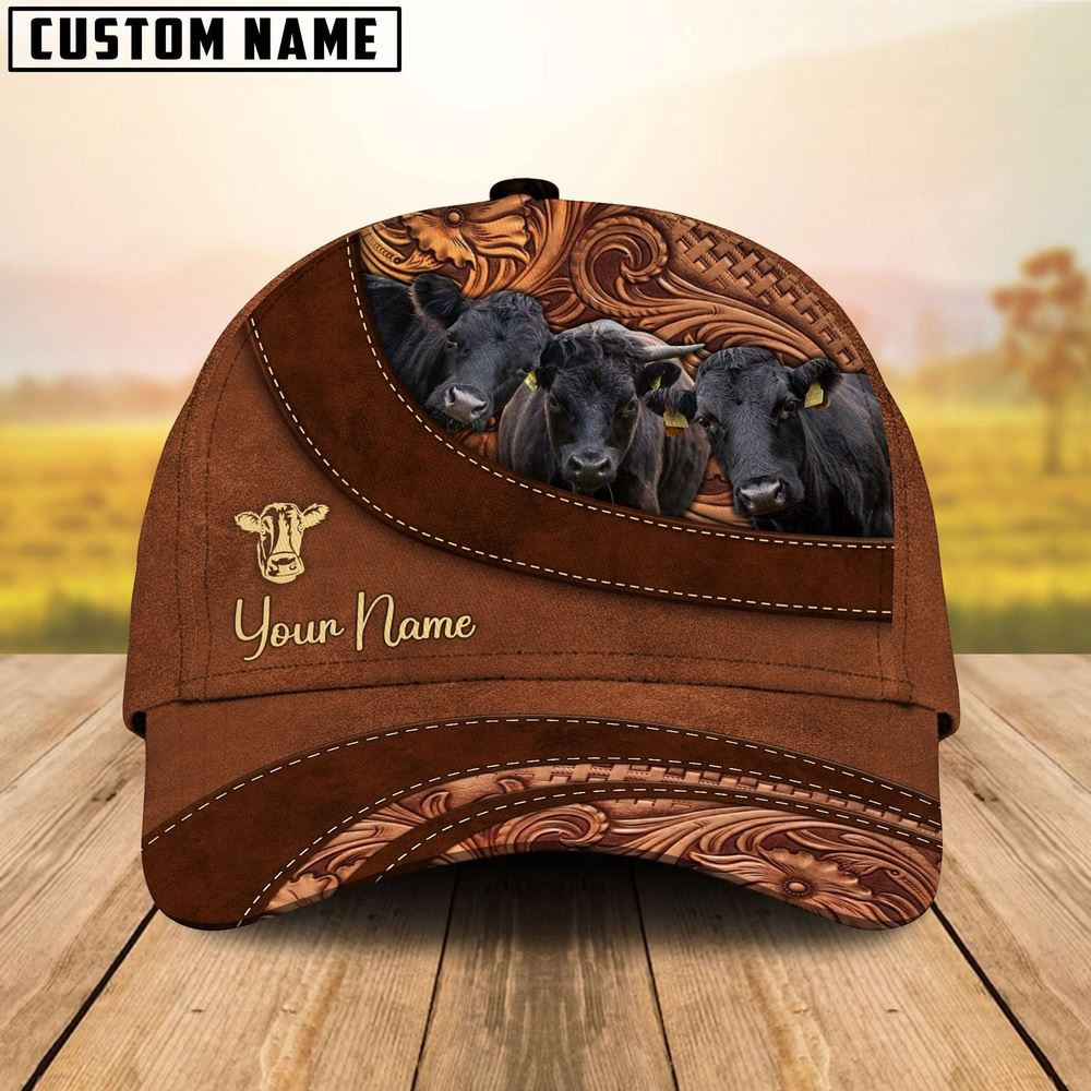 Dexter Farm Life Beauty Leather Pattern Customized 3D Cap Farm Cap Farmer Baseball Cap Gift For Farmer