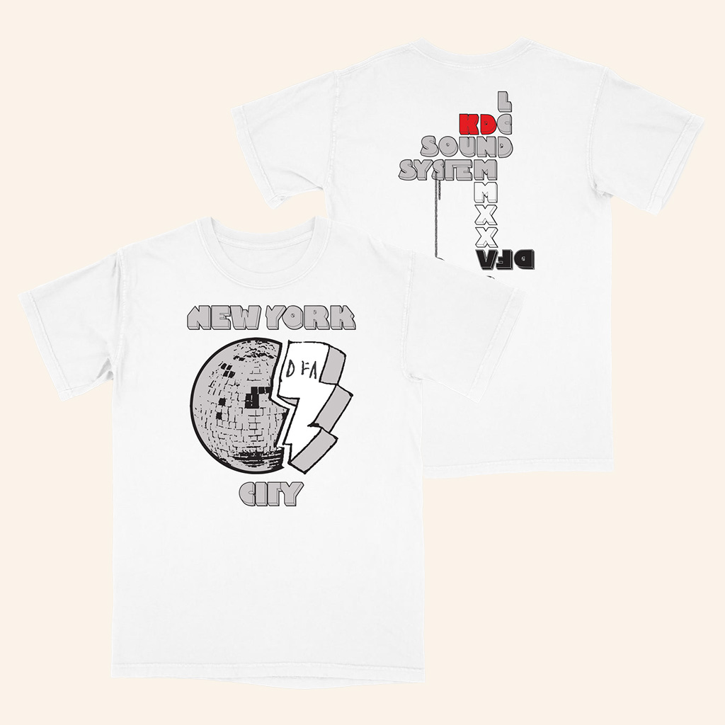 DFA Records Merch LCD Soundsystem Knockdown Center 2025 T-Shirt Cool Gifts For Music Lovers