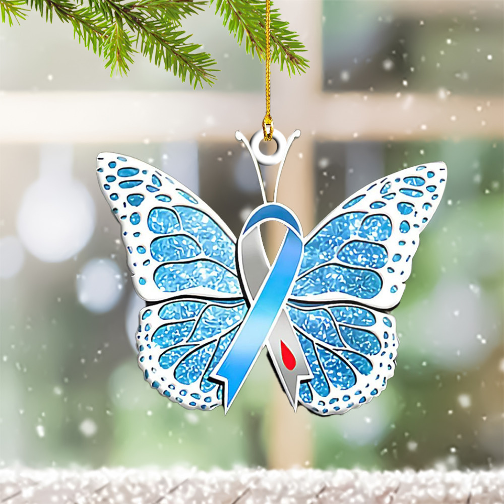 Diabetes Christmas Ornament Diabetes Awareness Xmas Tree Decoration Ideas