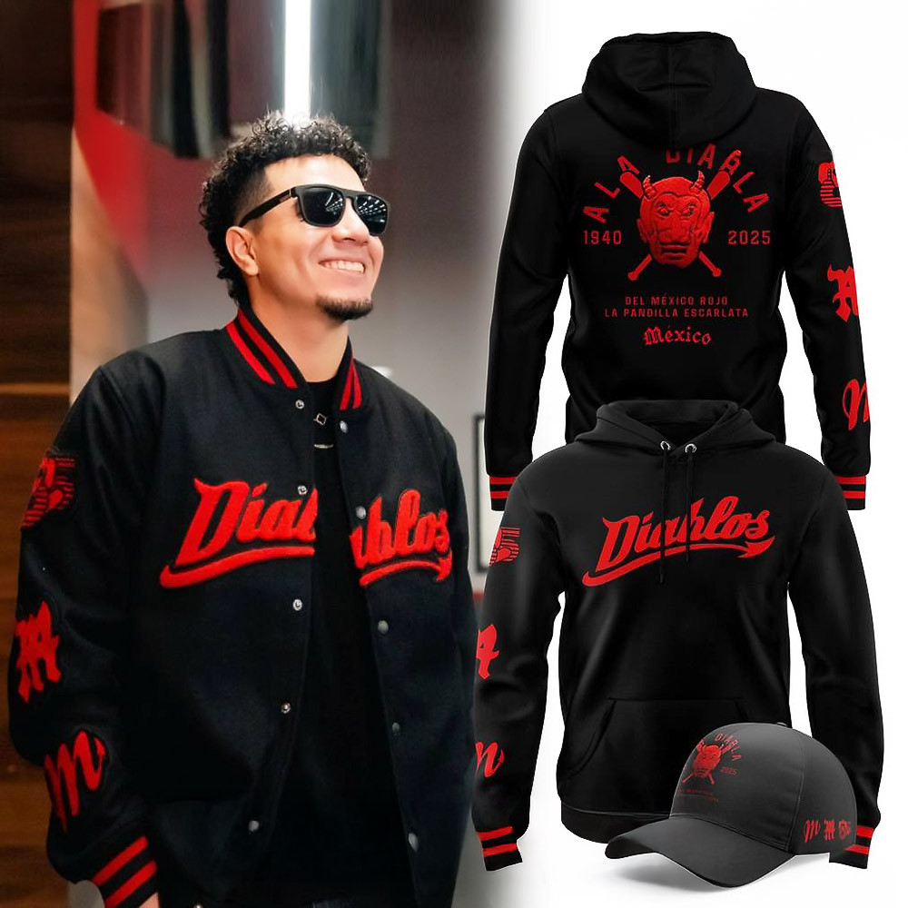 Diablos Rojos del Mexico A La Diabla Special Black Hoodie Gifts For Husband
