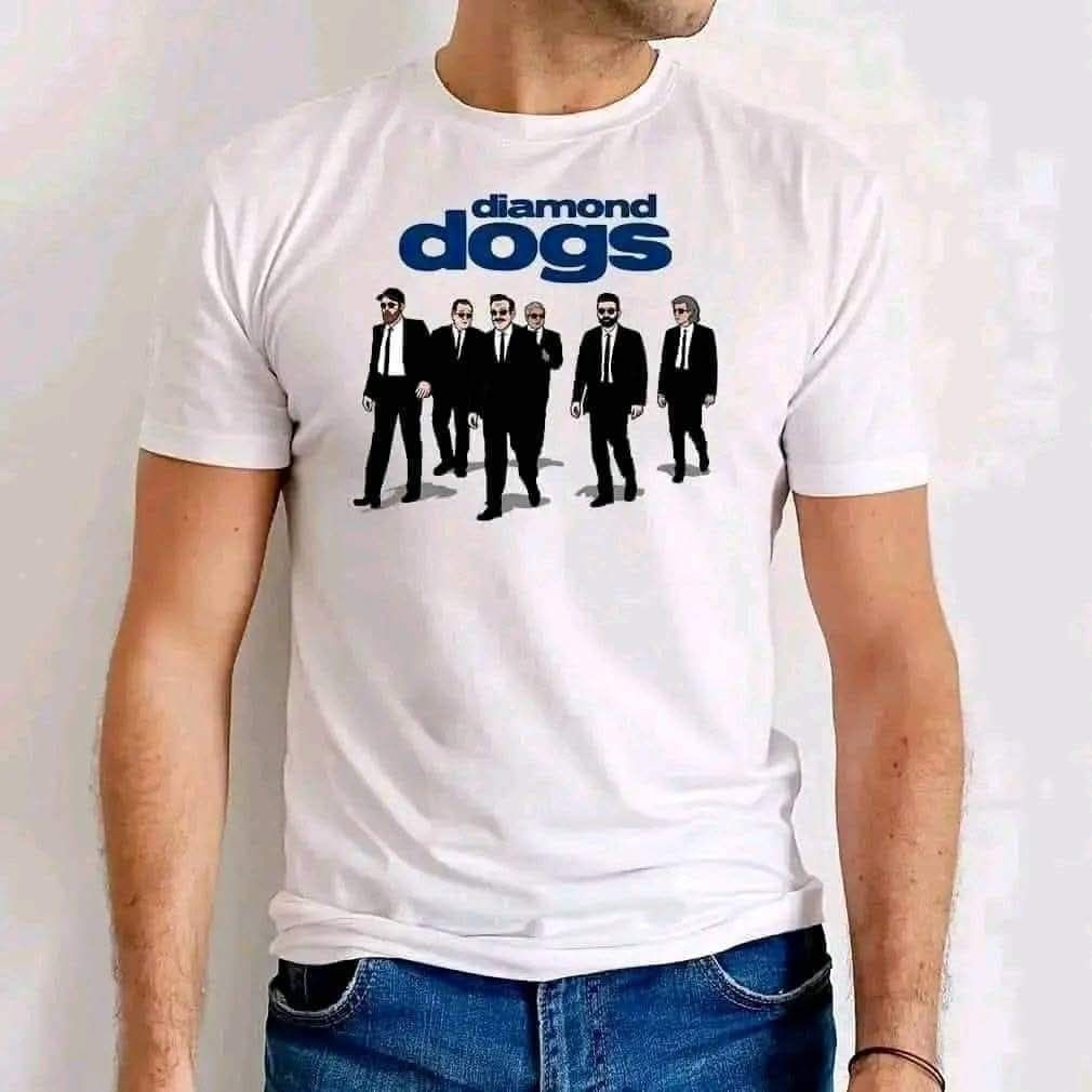 Diamond Dogs T-Shirt Mens Ted Lasso Merch Gifts For Ted Lasso Fans