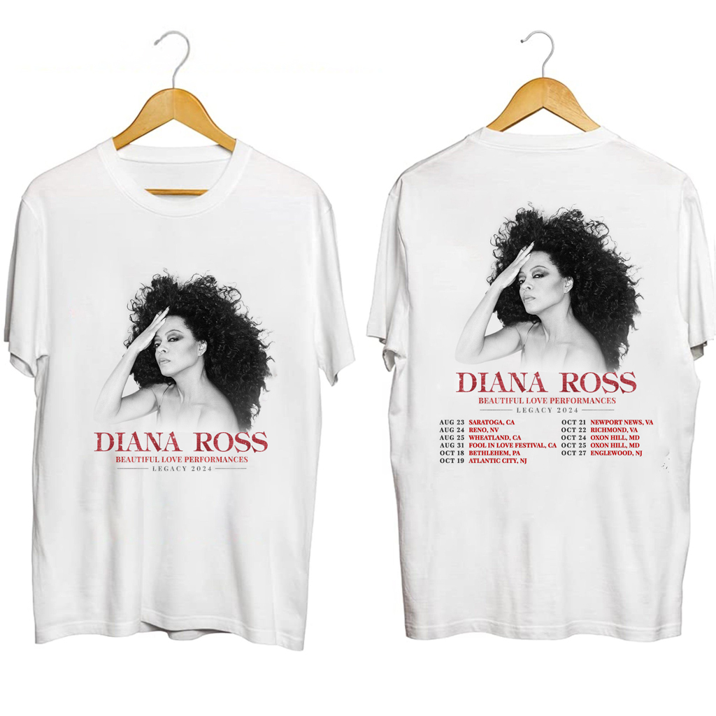Diana Ross Fall Tour 2024 Shirt Diana Ross Merch Gift Ideas For Music Lovers