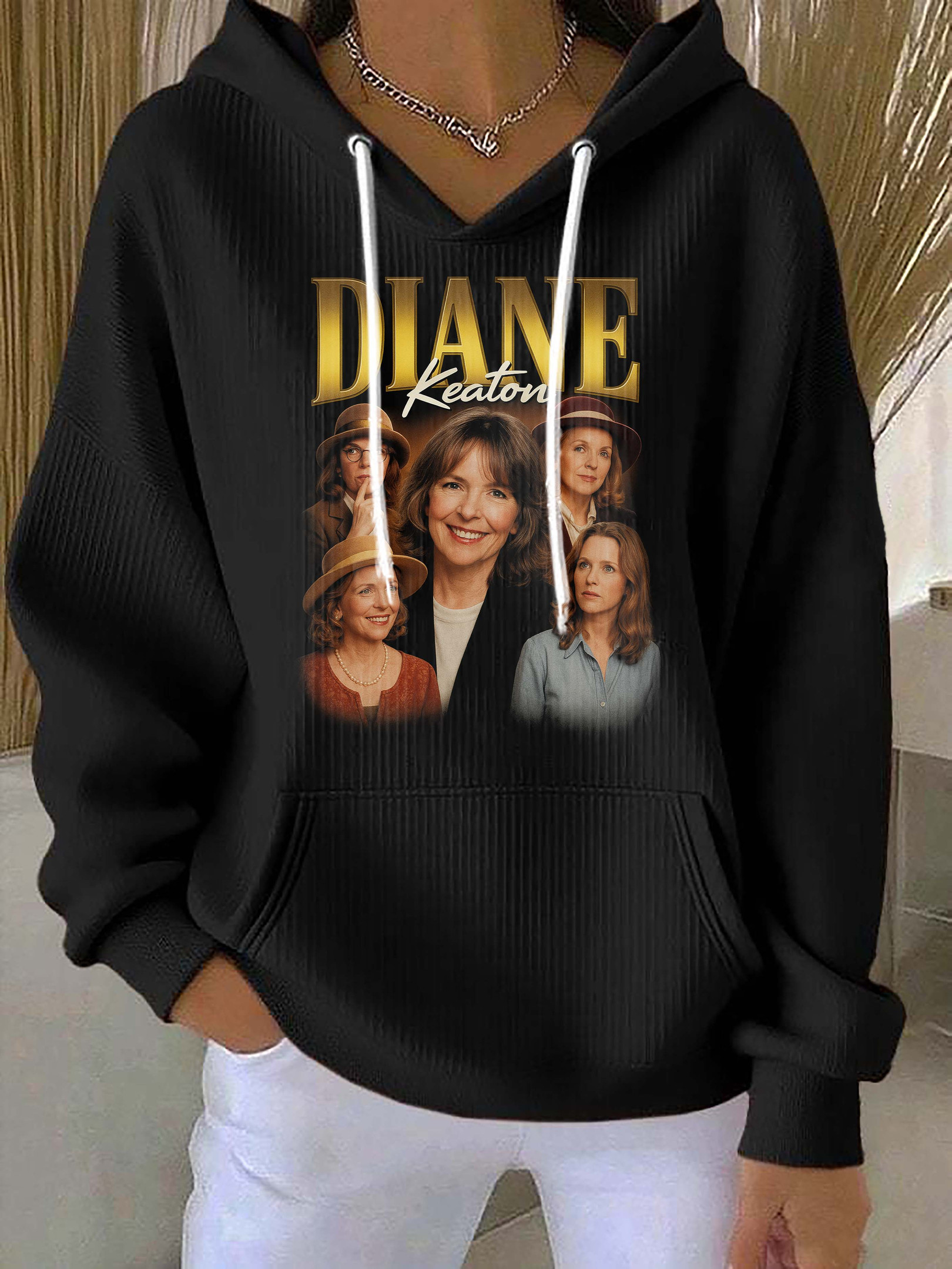 Diane Keaton Rest In Peace Hoodie Memory Apparel Perfect Presents For Film Lovers