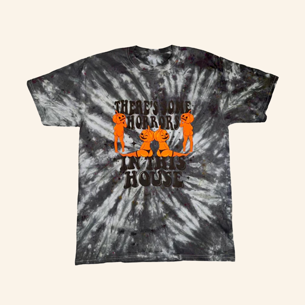 Dicey Dyes Merch Horrors In This House T-Shirt Gifts For Boyfriend Dicey Dyes Merch Horrors In This House T-Shirt Gifts For Boyfriend