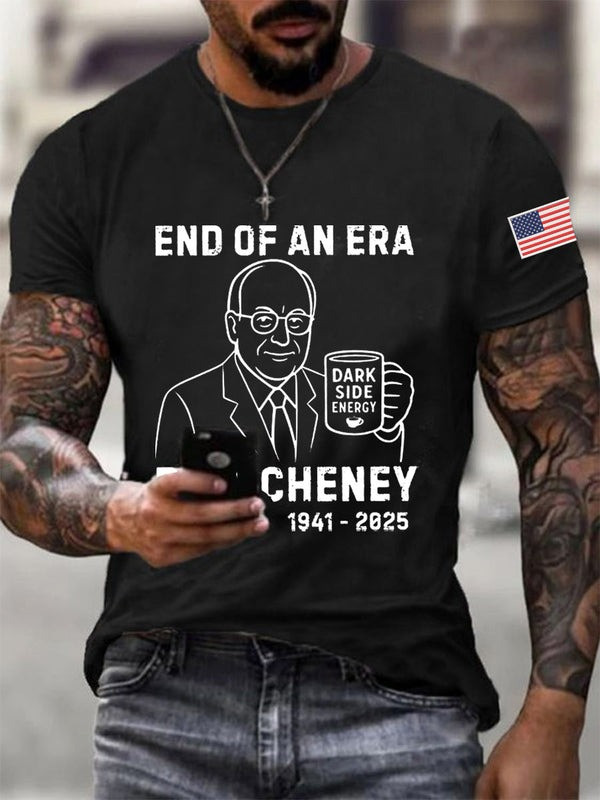 Dick Cheney End Of An Era T-Shirt Real Power President Shirt Gifts For Political Enthusiast