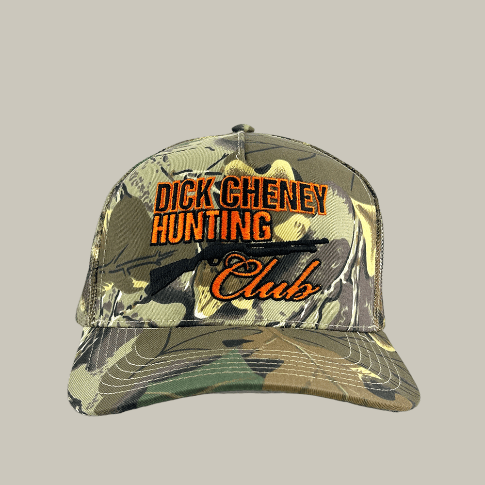 Dick Cheney Hunting Club Hat Internet Meme President Dick Cheney Baseball Cap Unique Gift Ideas