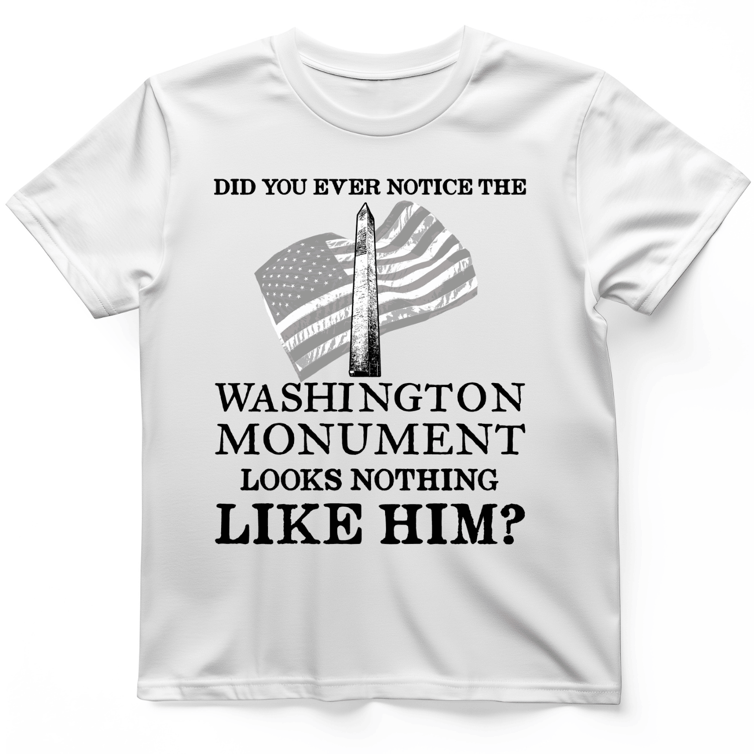 Did You Ever Notice The Washington Monument T-Shirt Hilarious Shirt Funny Gifts