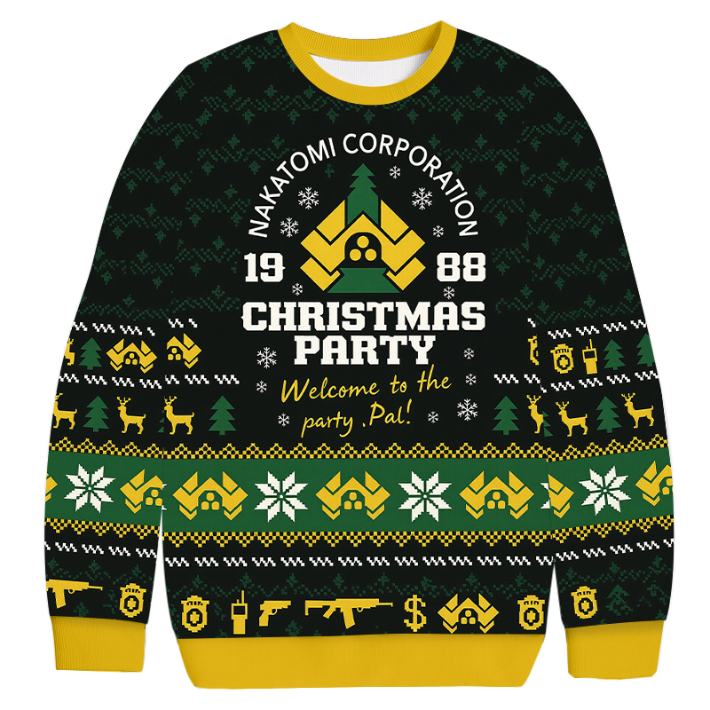 Die Hard 1988 Party Christmas Ugly Sweatshirt Christmas Gift For Friends