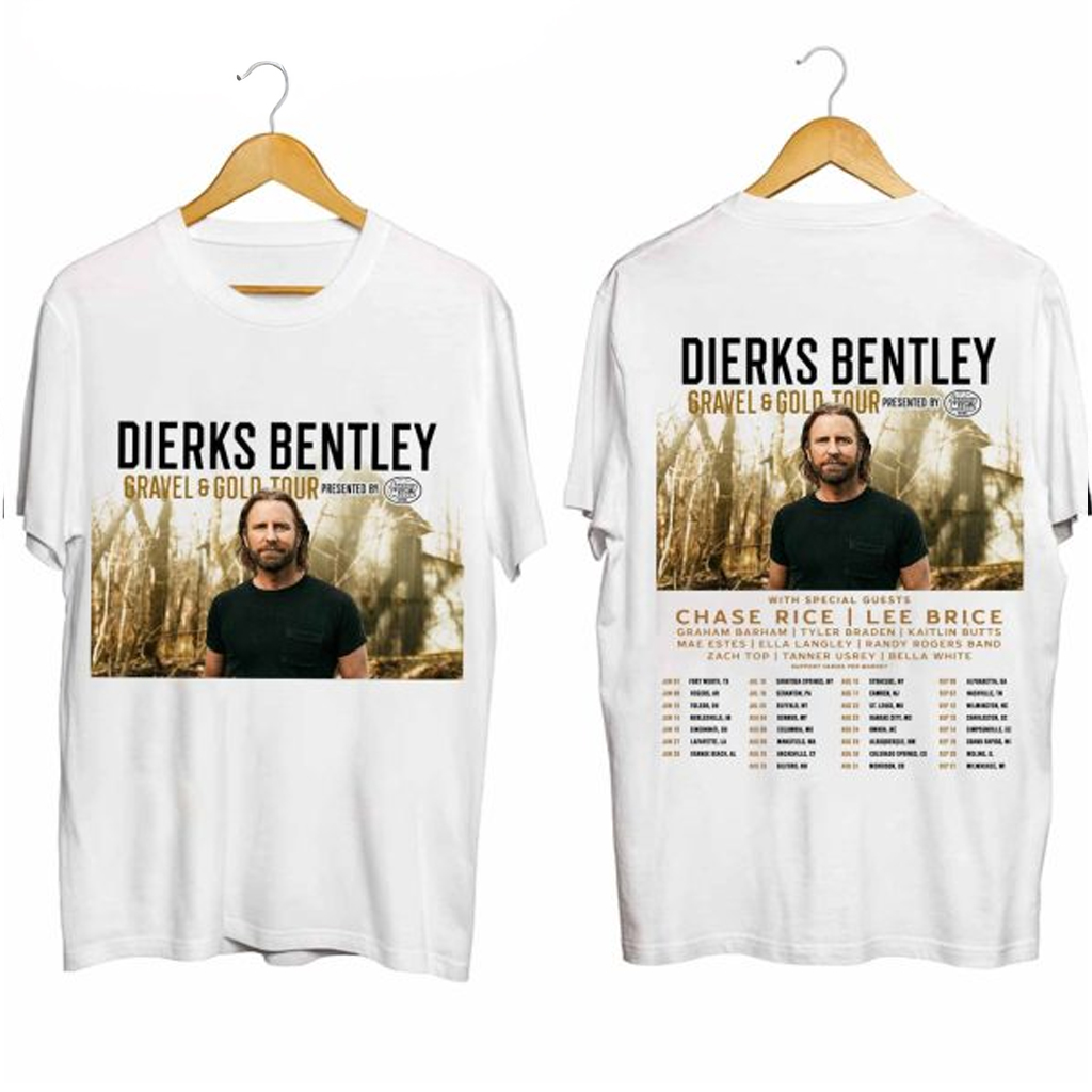 Dierks Bentley 2024 Gravel And Gold Tour Shirt Dierks Bentley Merch Gifts For Music Lovers Dierks Bentley 2024 Gravel And Gold Tour Shirt Dierks Bentley Merch Gifts For Music Lovers