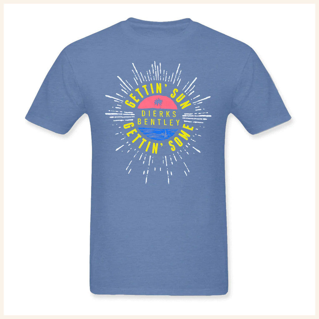 Dierks Bentley Merch Tour 2025 Gettin' Sun T-Shirt Cool Gifts For Music Lovers Dierks Bentley Merch Tour 2025 Gettin' Sun T-Shirt Cool Gifts For Music Lovers