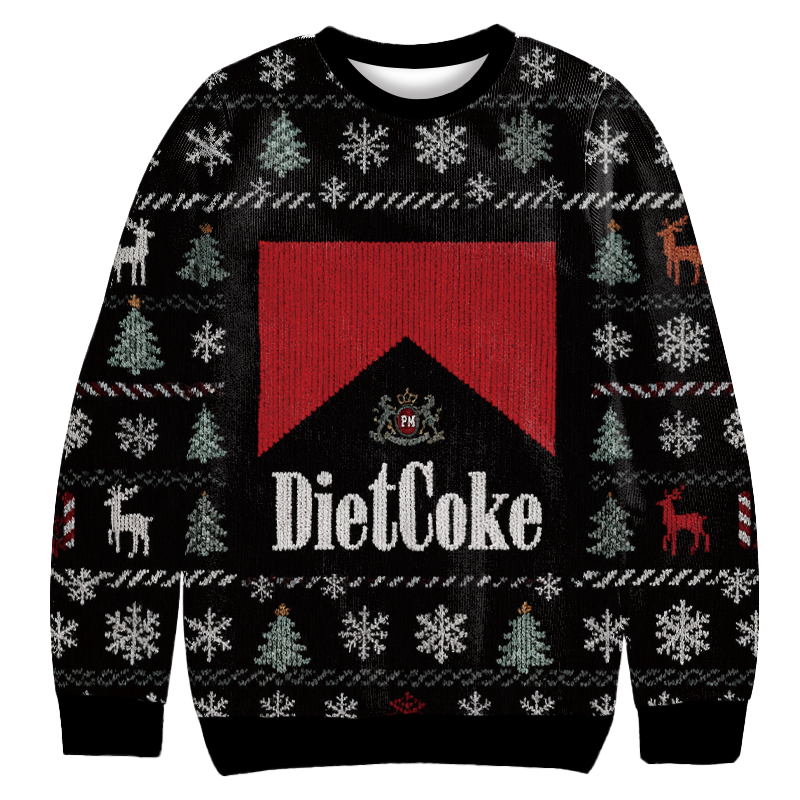 Diet Coke Marlboro Christmas Ugly Sweatshirt Festive Xmas Winter Sweater Gift Ideas Diet Coke Marlboro Christmas Ugly Sweatshirt Festive Xmas Winter Sweater Gift Ideas
