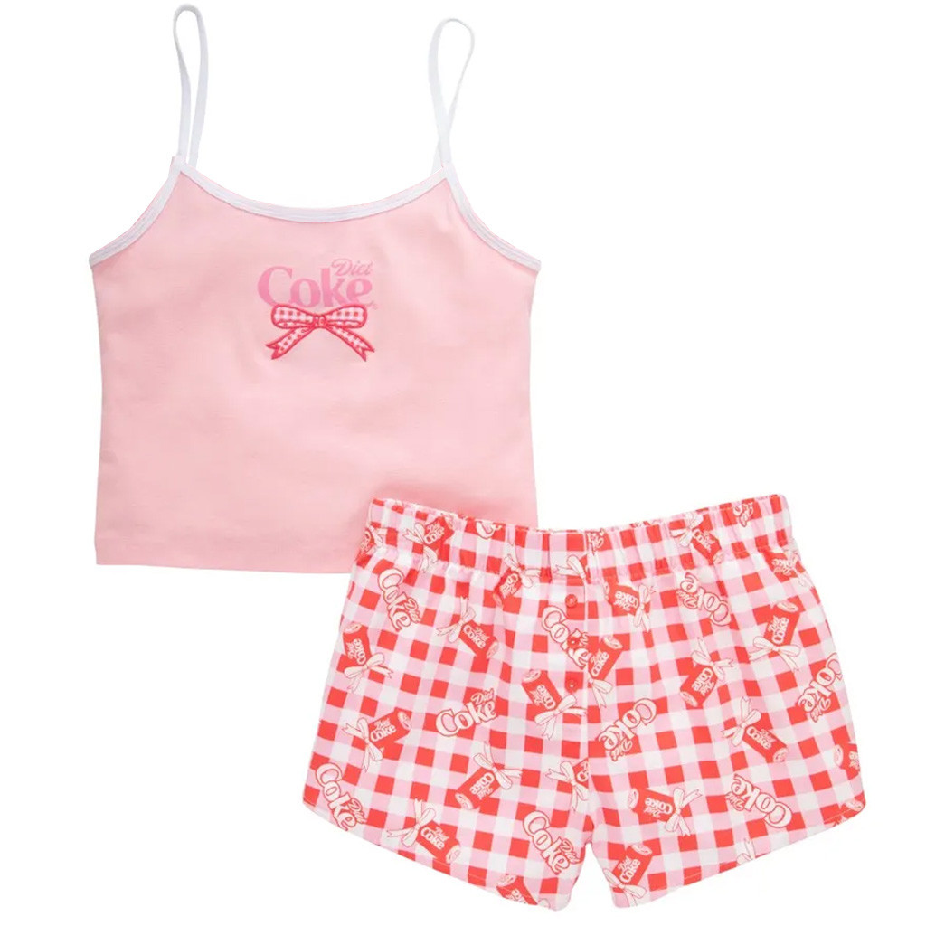 Diet Coke Merch Diet Coke Jr Lounge Tank And Short Sets Cute Gifts For Daughter Diet Coke Merch Diet Coke Jr Lounge Tank And Short Sets Cute Gifts For Daughter