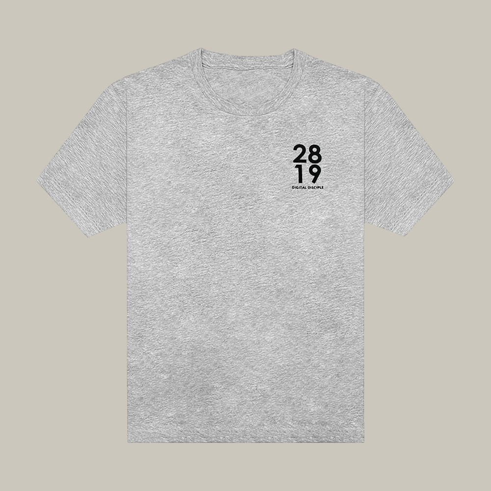 Digital Disciple 2819 Church T-Shirt 2819 Church Clothing Gift Idea For Husband