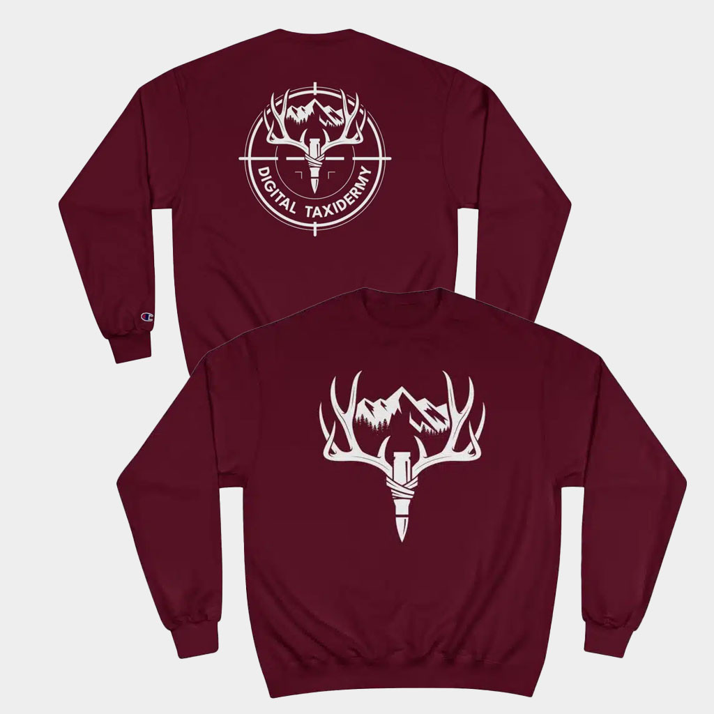 Digital Taxidermy Merch DT Champion Sweatshirt Birthday Ideas For Him