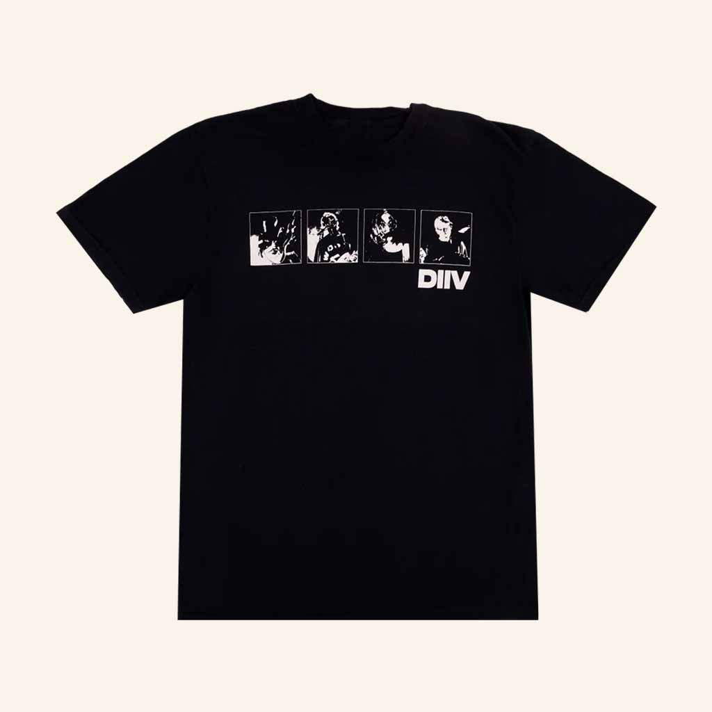 DIIV Merch Live Band Black T-Shirt Christmas Present Ideas For Men DIIV Merch Live Band Black T-Shirt Christmas Present Ideas For Men