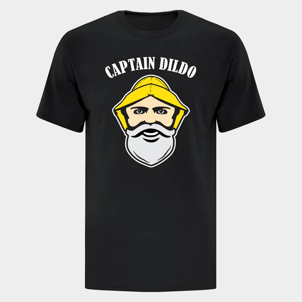 Dildo Newfoundland Merch Captain Dildo T-Shirt Black Cool Gifts For Friends