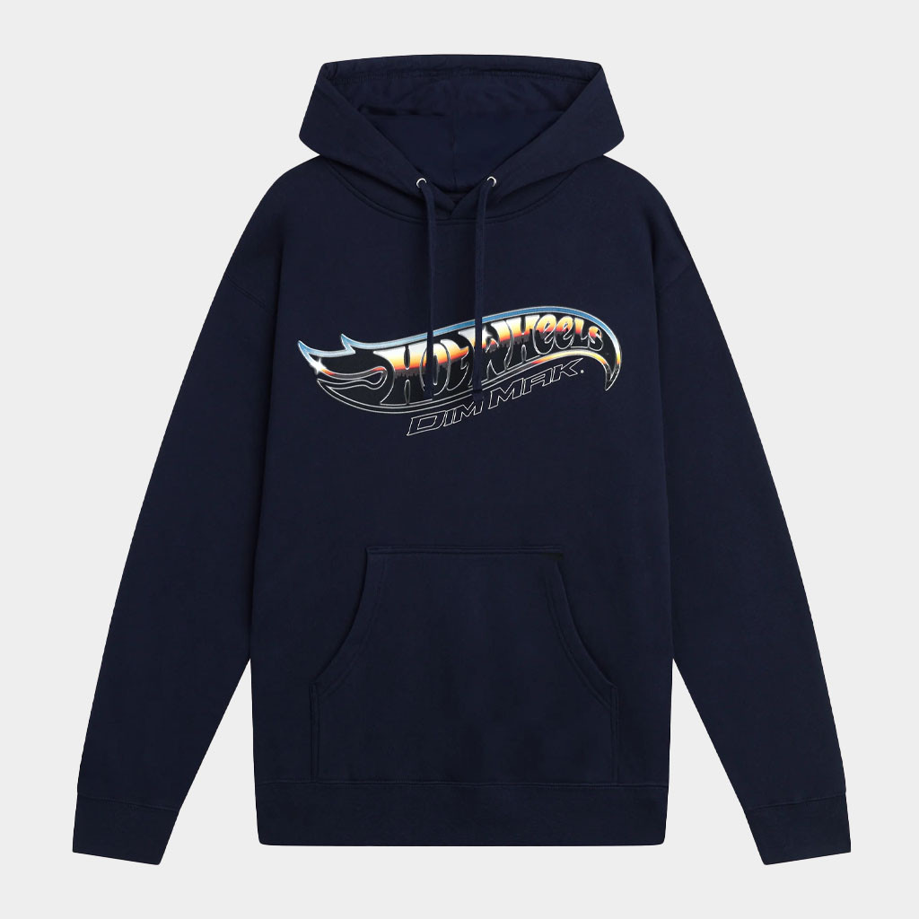 Dim Mak Collection Merch Hot Wheels X Dim Mak Collection Cityscape Logo Hoodie Gift For BFF-1