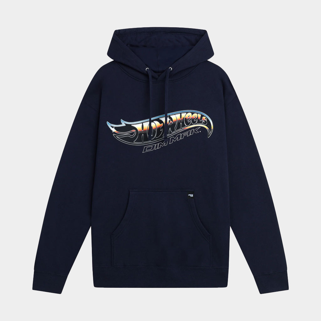 Dim Mak Collection Merch Hot Wheels x DIM MAK COLLECTION Hoodie Cityscape Logo Hoodie Him Gifts
