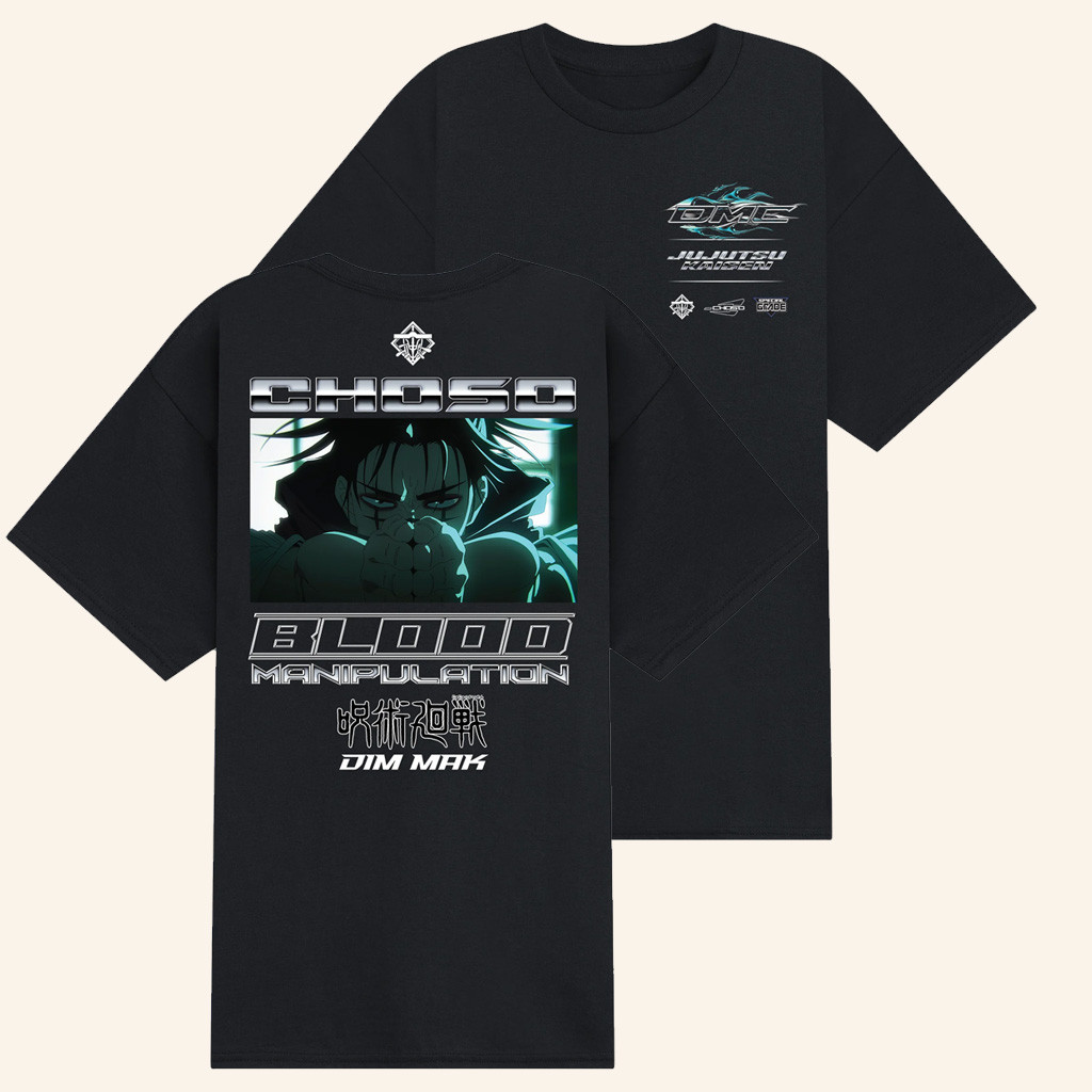 Dim Mak x Jujutsu Kaisen Merch Choso T-Shirt Best Presents For Anime Fans Dim Mak x Jujutsu Kaisen Merch Choso T-Shirt Best Presents For Anime Fans