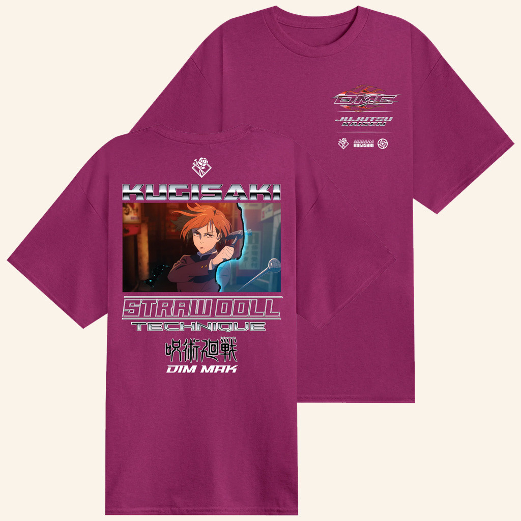 Dim Mak x Jujutsu Kaisen Merch Kugisaki T-Shirt Best Presents For Anime Lovers Dim Mak x Jujutsu Kaisen Merch Kugisaki T-Shirt Best Presents For Anime Lovers