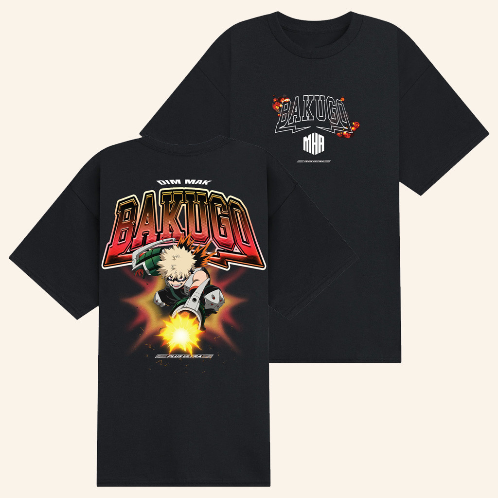 Dim Mak x My Hero Academia Merch Bakugo T-Shirt Birthday Gift For Anime Lovers Dim Mak x My Hero Academia Merch Bakugo T-Shirt Birthday Gift For Anime Lovers
