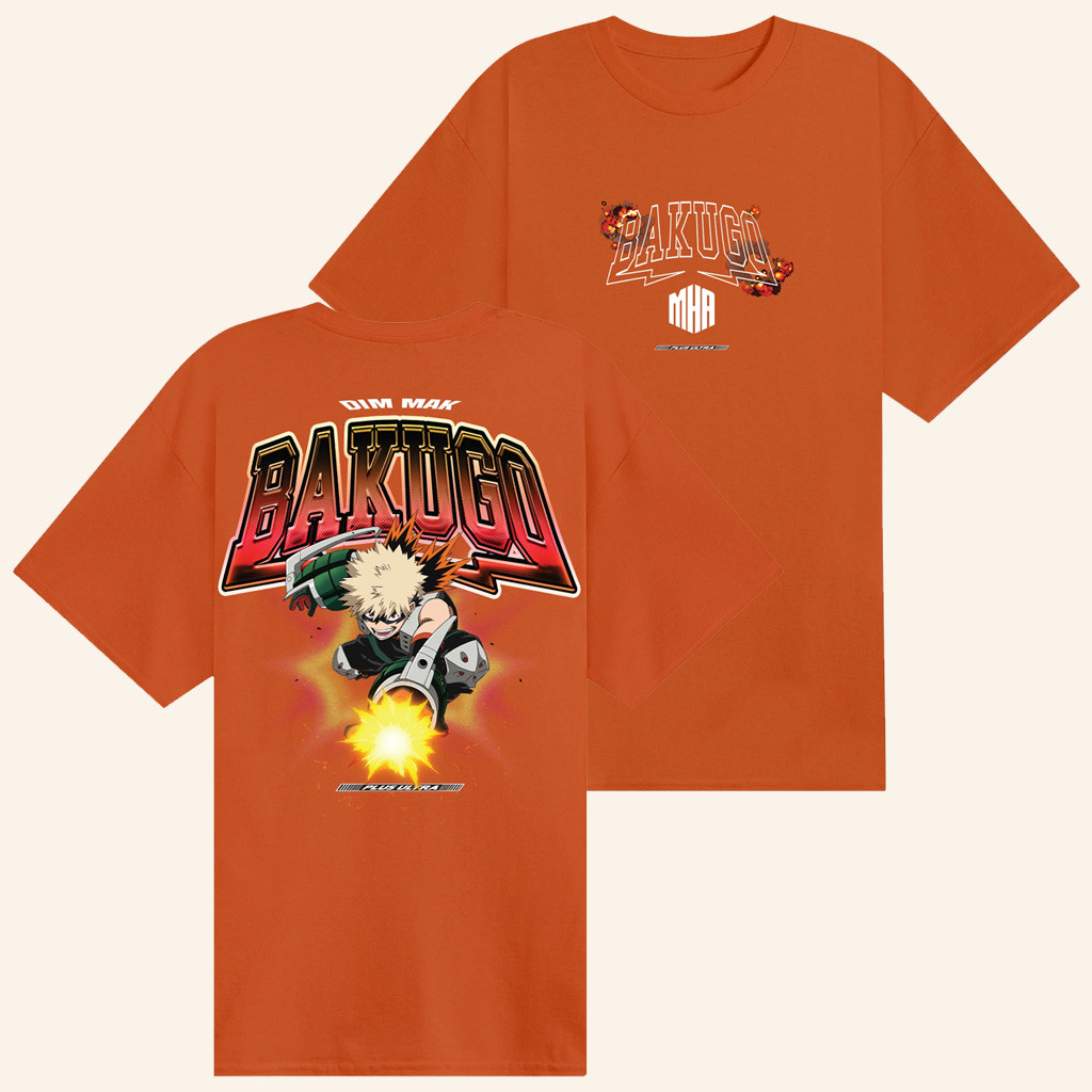 Dim Mak x My Hero Academia Merch Bakugo T-Shirt Birthday Presents For Boyfriend Dim Mak x My Hero Academia Merch Bakugo T-Shirt Birthday Presents For Boyfriend