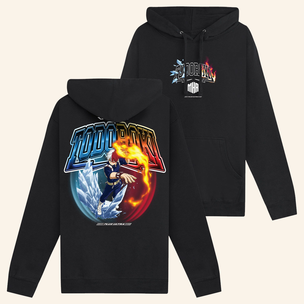 Dim Mak x My Hero Academia Merch Todoroki Hoodie Best Gifts For Friends Dim Mak x My Hero Academia Merch Todoroki Hoodie Best Gifts For Friends