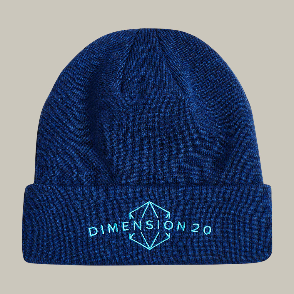 Dimension Logo Beanie Dimension 20 Series Merch Cool Gift For Best Friends