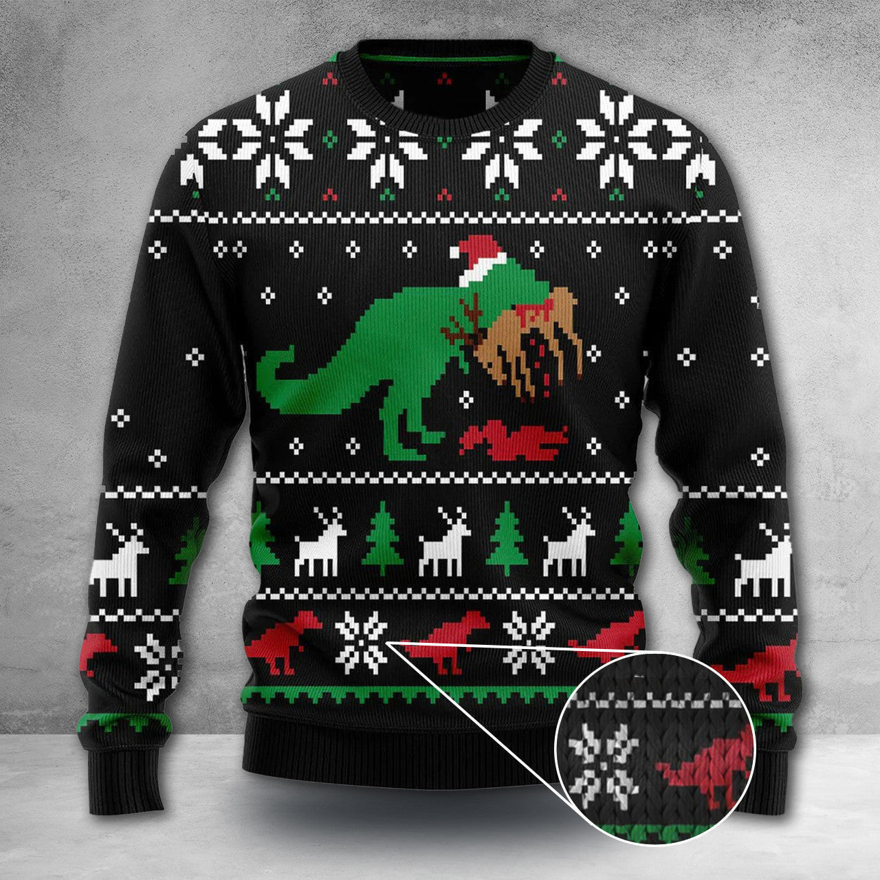Dinosaur Ugly Christmas Sweater T-Rex Christmas Sweater Gifts For Cousin Dinosaur Ugly Christmas Sweater T-Rex Christmas Sweater Gifts For Cousin
