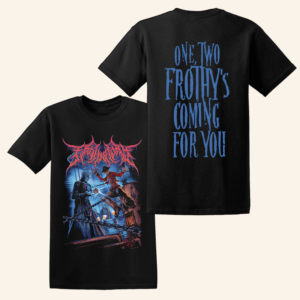 Direct Merch Froth And Fury Helly Krueger T-Shirt Christmas Presents For Boyfriend Direct Merch Froth And Fury Helly Krueger T-Shirt Christmas Presents For Boyfriend
