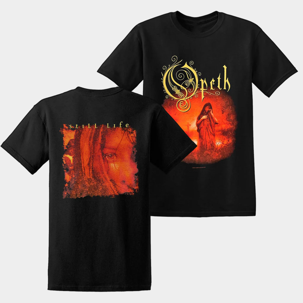 Direct Merch Opeth Still Life T-Shirt Birthday Ideas For Her Direct Merch Opeth Still Life T-Shirt Birthday Ideas For Her