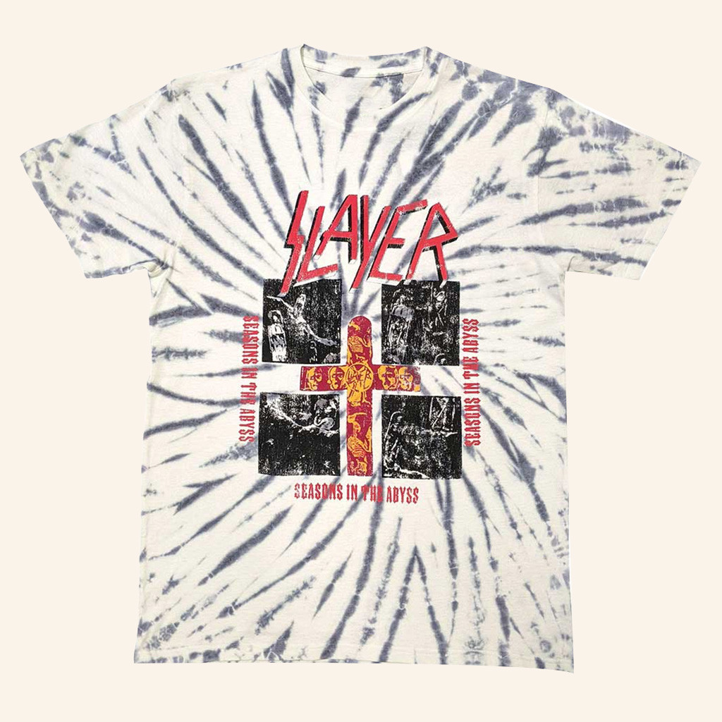 Direct Merch Slayer Quad Seasons Dip Dye T-Shirt Xmas Gifts For Him Direct Merch Slayer Quad Seasons Dip Dye T-Shirt Xmas Gifts For Him