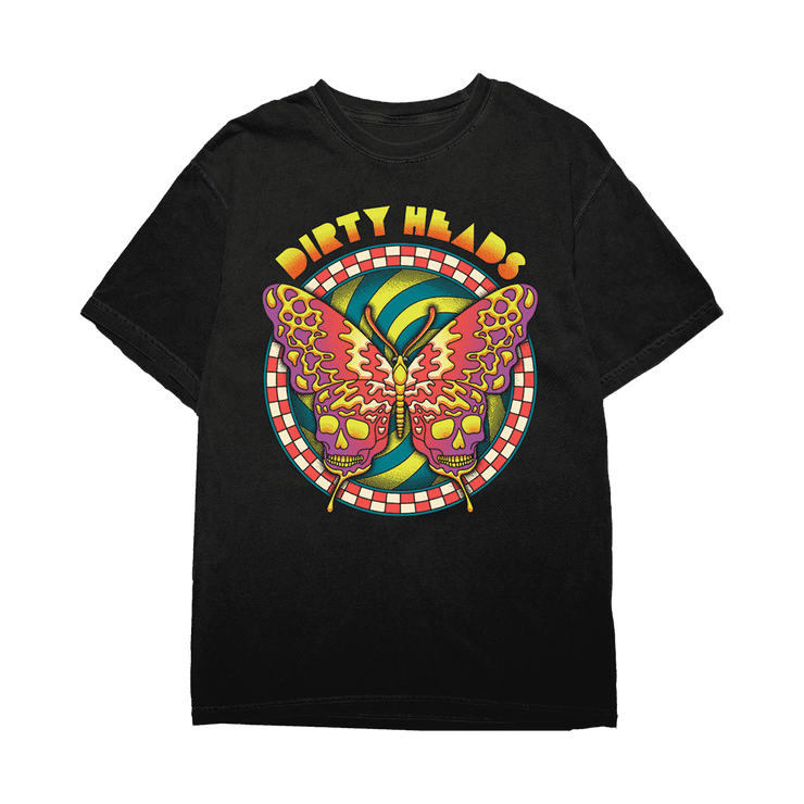 Dirty Heads Merch Butterfly Skulls T-Shirt Gifts For Friends Dirty Heads Merch Butterfly Skulls T-Shirt Gifts For Friends