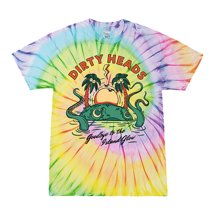 Dirty Heads Merch Island Glow Tie Dye T-Shirt Gifts For Wife Dirty Heads Merch Island Glow Tie Dye T-Shirt Gifts For Wife