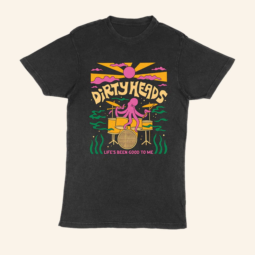 Dirty Heads Merch Life's Been Good To Me Vintage Black T-Shirt Gifts For Him
