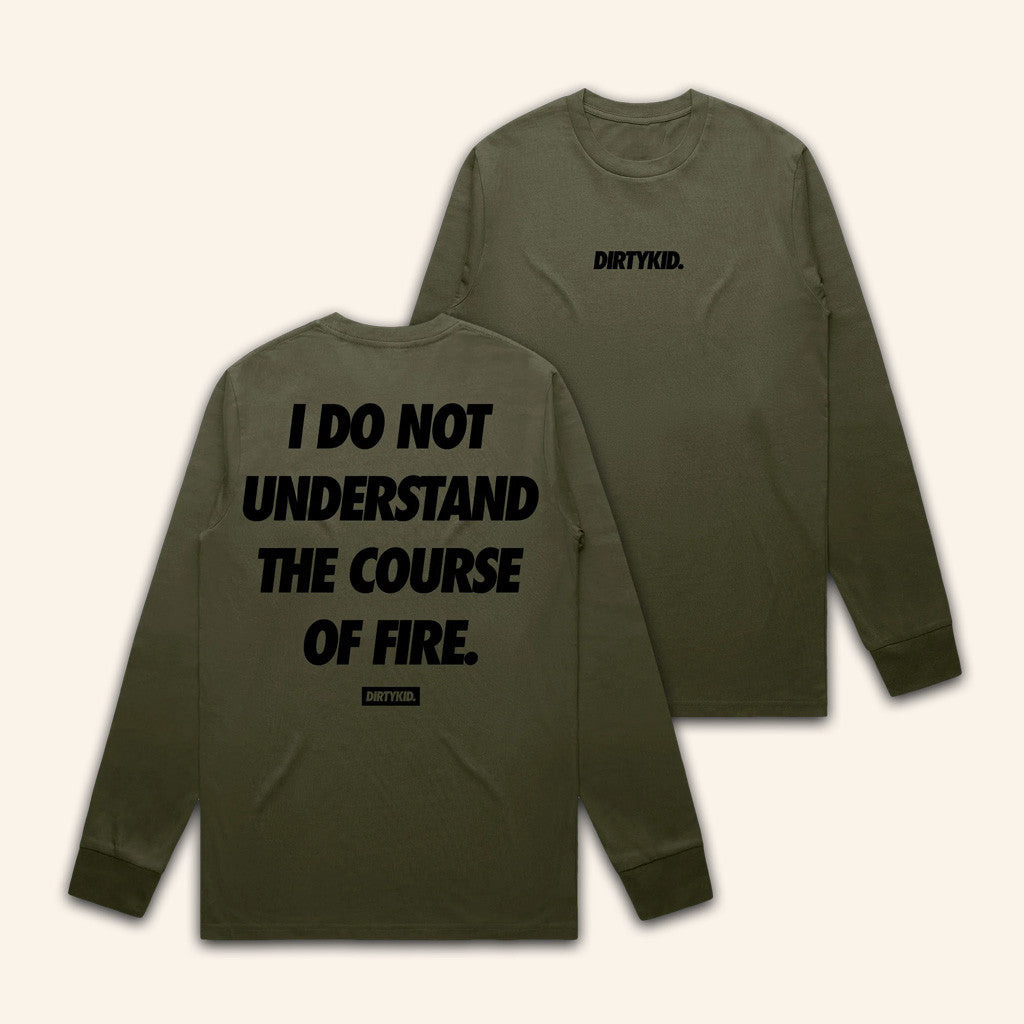 Dirty Kid Merch Course Of Fire Long Sleeve Shirt Gifts For Him Dirty Kid Merch Course Of Fire Long Sleeve Shirt Gifts For Him
