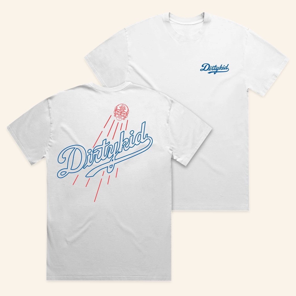 Dirty Kid Merch Cursive T-Shirt Christmas Presents For Husband