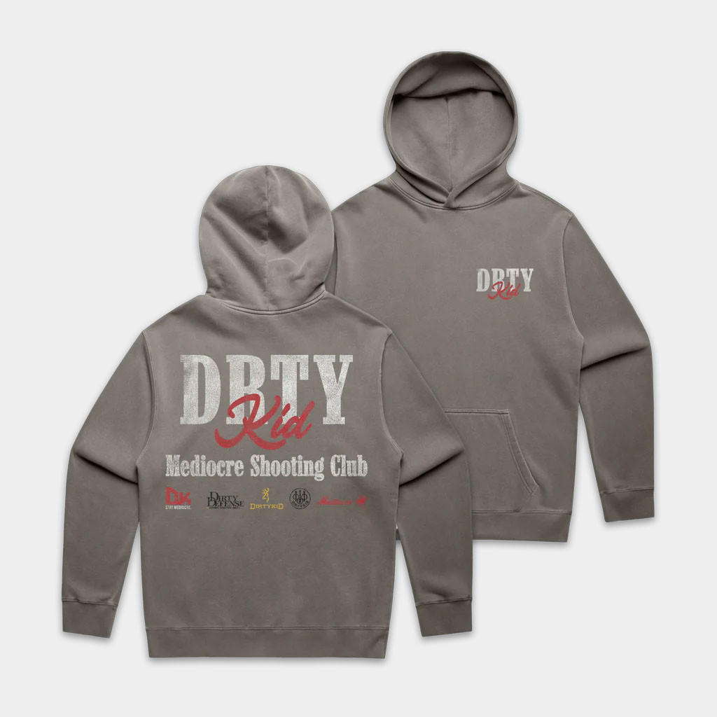 Dirty Kid Merch Mediocre Shooting Club Hoodie Cool Gifts For Boyfriend-1