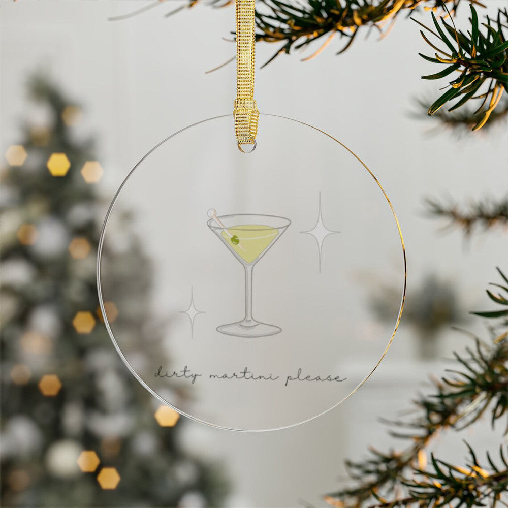 Dirty Martini Ornament Dirty Martini Christmas Ornament Xmas Tree Decor Dirty Martini Ornament Dirty Martini Christmas Ornament Xmas Tree Decor