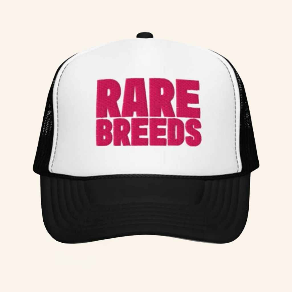 Dirty Mo Media Merch Embroidered Rare Breeds Foam Trucker Hat Best Gifts For Boyfriend Dirty Mo Media Merch Embroidered Rare Breeds Foam Trucker Hat Best Gifts For Boyfriend