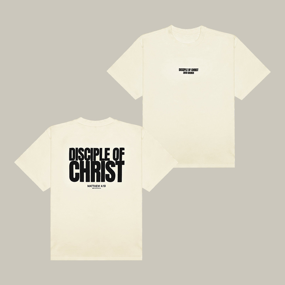 Disciple Of Christ 2819 Church T-Shirt 2819 Church Clothing Line Present Idea For Christians