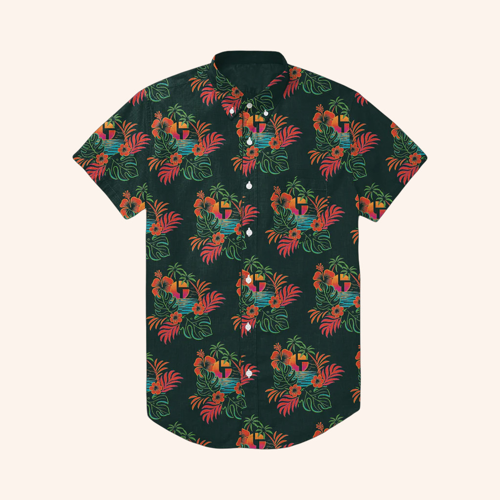 Disco Biscuits Merch Tropical Themed Hawaiian Shirt Gifts Ideas For Band Lovers